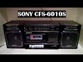 Sony CFS-6010S Radio Cassette Recorder
