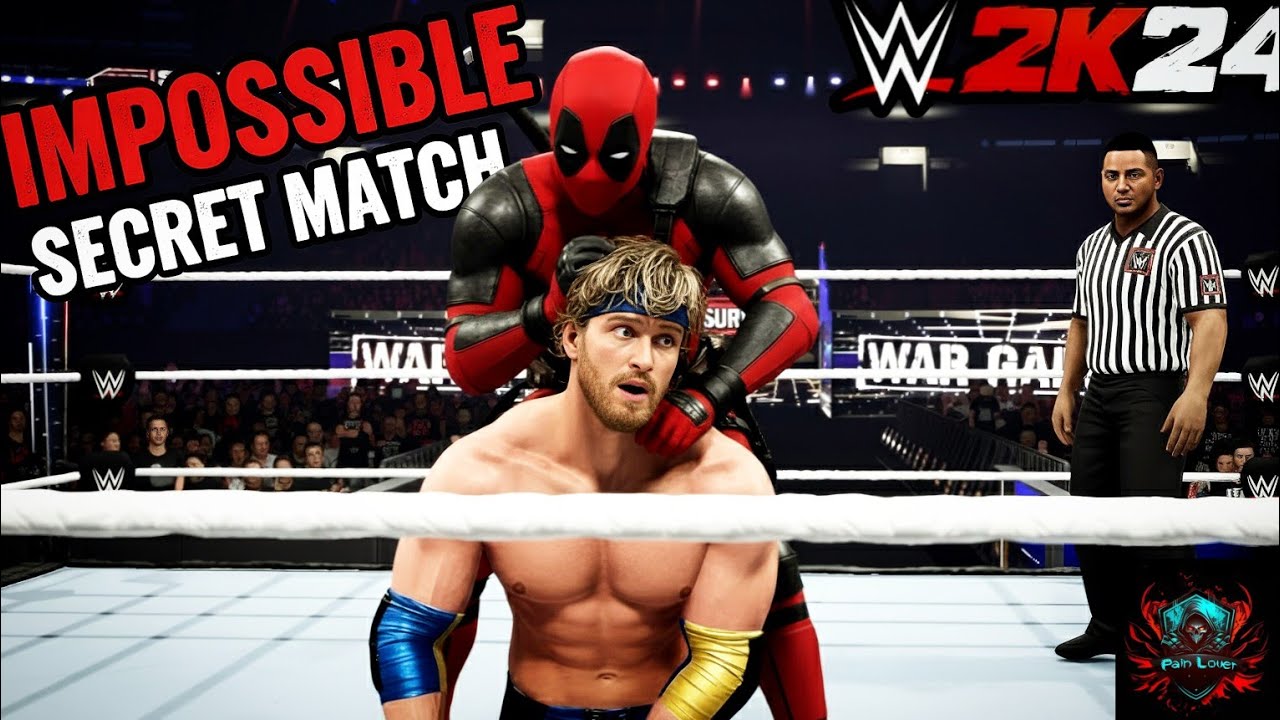 WWE 2K24 — Deadpool vs Logan Paul | Extreme Rules Match AT Survivor Series!