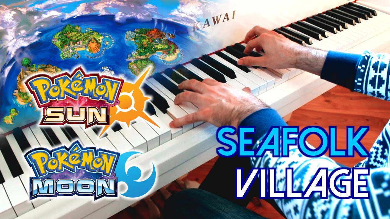 Seafolk Village (Pokémon Sun & Moon) ~ Piano arr. w/ Sheet music!
