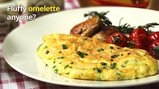 How to Make Fluffy Omelette Easily | Fluffy Omelette Recipe | Fortune Foods screenshot 1