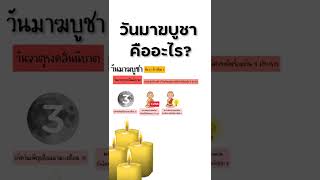 วันมาฆบูชา คืออะไร? วันมาฆบูชา คืออะไร?