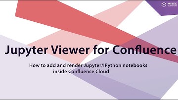 Jupyter Viewer for Confluence