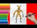 How to draw RAT, FNaC 2, Как нарисовать Крысу, ФНаК 2