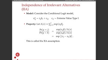 Discrete choice, part 2: The independence of irrelevant alternatives (IIA)
