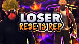 I MADE A SS5 JETPACK KLAY THOMPSON RESET HIS REP?? • 1v1 LOSER RESETS REP WAGER • BLEW A 17-0 LEAD??