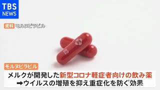 【速報】米メルクのコロナ飲み薬承認へ 厚労省専門部会が了承