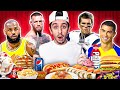 Eating athletes last meals