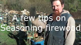 Tips on seasoning firewood