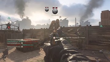 COD WWII: Quintuple headshot with 9mm sap