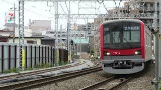 東武70000系70000型71716F 普通東武動物公園行 春日部～北春日部通過【4K】