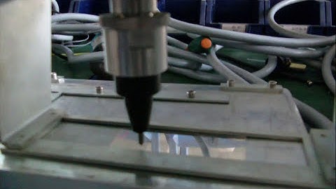 Dot peen marking machine with touch screen controller