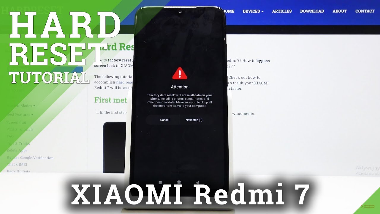 Hard Reset Xiaomi 7