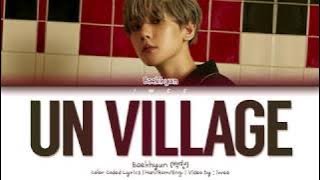 Baekhyun (백현) - UN Village (Han|Rom|Eng) Lirik Berkode Warna/한국어 가사