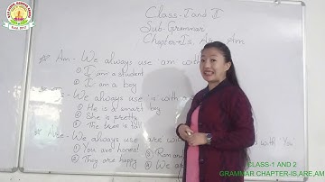 DAV SCHOOL TUTORIAL CLASS 1,2 ENGLISH GRAMMAR BY SUSHMITA MISS