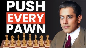 Capablanca Teaches Us a GENIUS Strategy to Beat Everyone at Chess