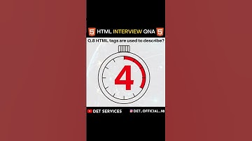 Html Quiz - Tags are used for Describe? #shorts #youtubeshorts #viral #html #detservices