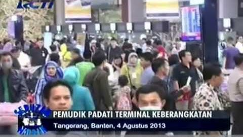 Terminal 1 dan 2 Bandara Soeta Padat