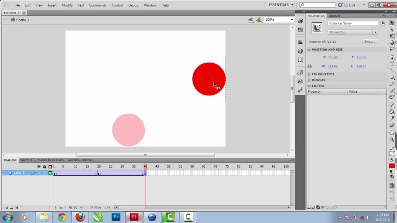  Tutorial  Cara Membuat  Movie Clip Di Adobe  Flash  CS5 YouTube