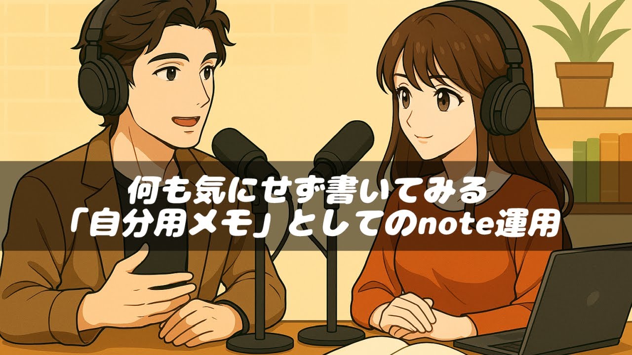 NotebookLM】何も気にせず書いてみる「自分用メモ」としてのnote運用 