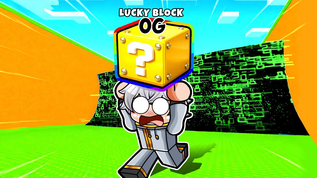 6700% LEBIH SERU?! Aku Cobain Escape Waves for Lucky Blocks di Roblox!