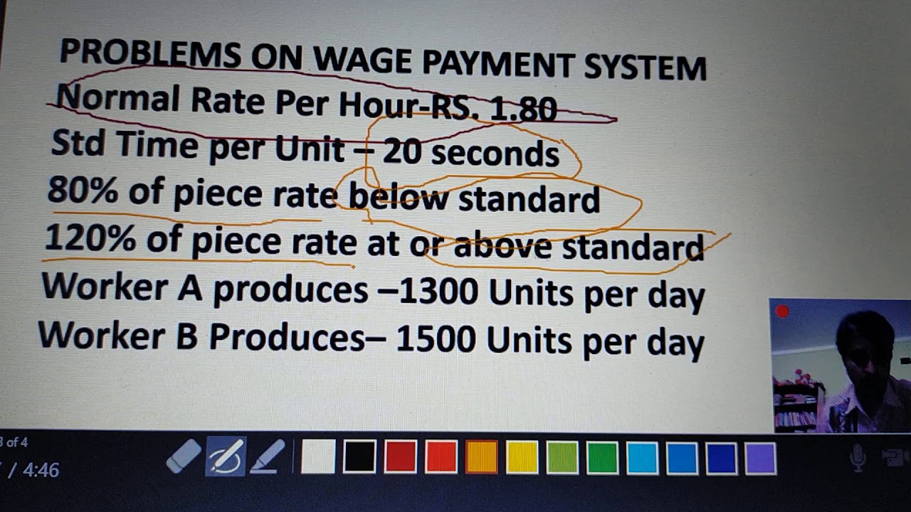 Types Of Wage Payment System