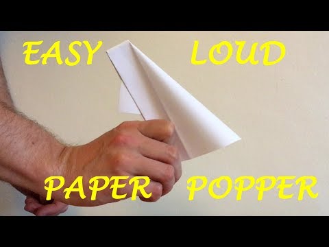 How to Make a Paper Popper