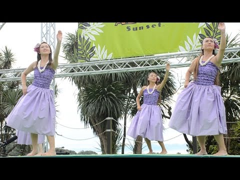 涙そうそう　Hi'ilei Na Manu Iwa/Na Pua Hala O Chigasaki in Enoshima　Hawaiian Holiday　Aloha Sunset 2016