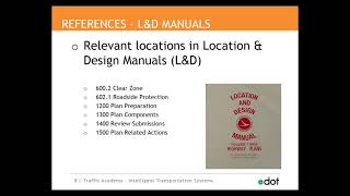 ODOT Traffic Academy Intelligent Transportation Systems ITS Course Webinar Series