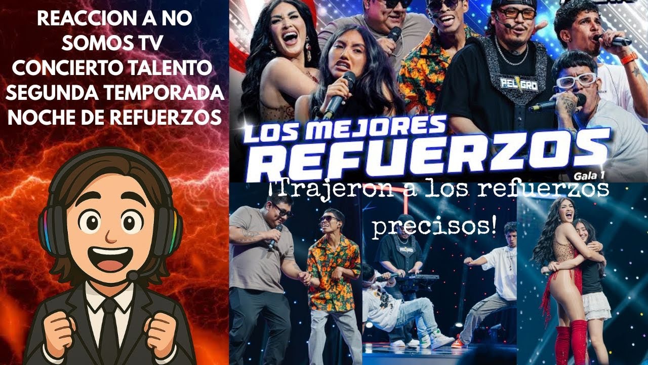 SE ASUSTÓ CON EL 🍑🍑 DE MICHELLE SOIFER🤣🤣| REACCIÓN A CONCIERTO TALENTO DE NO SOMOS TV | TEMPORADA 2