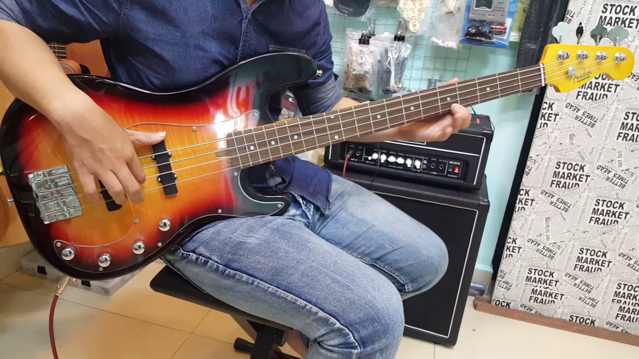 Guitar bass test YouTube