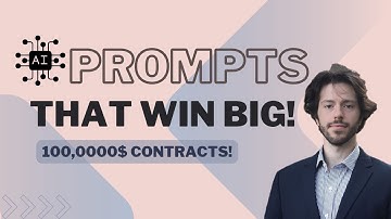 AI Prompts to Win Big: Unlock $100K in Government Contract!