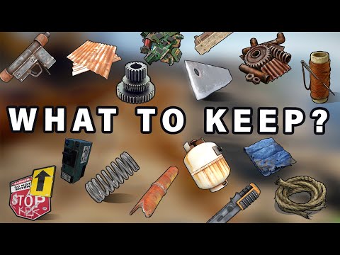 Video: Welke items geven je schroot in Rust?