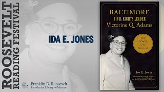 Baltimore Civil Rights Leader Victorine Q. Adams with Ida E. Jones