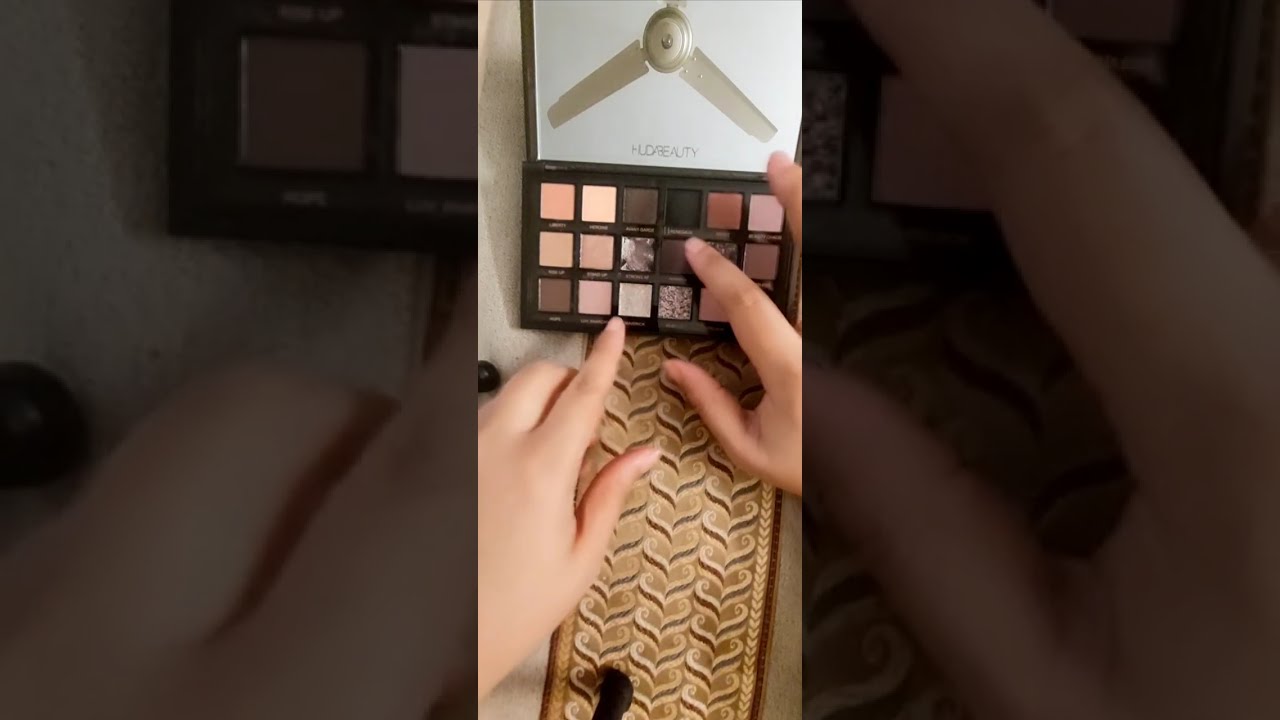 Swatches of Huda Beauty Pretty Grunge 😍 