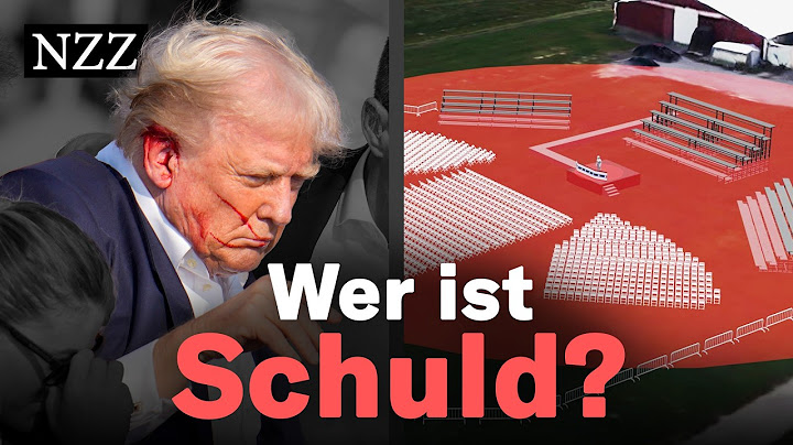 Attentat auf Trump: Was wir zum Sicherheits-Fail wissen