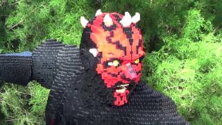 Legoland Florida - Star Wars' Darth Maul made ​​with Lego bricks by Around Orlando 805 views 9 years ago 14 seconds