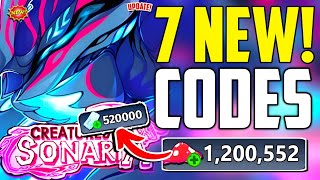 ⚠️ALIEN!💥CODE⚠️ CREATURES OF SONARIA CODES 2026 - ROBLOX CREATURES OF SONARIA CODES-COS CODE screenshot 3