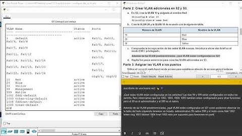 3.5.5 Packet Tracer - Configure DTP - Configuración de DTP