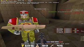 Quake Team Fortress (QWTF) - FOLD vs. Mercenaries Clan VIa, pt. 2