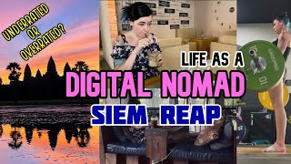 Why Siem Reap is UNDERRATED for Digital Nomad 2023 🏝 Cambodia Cafe Coworking Gym Cost of Living VLOG