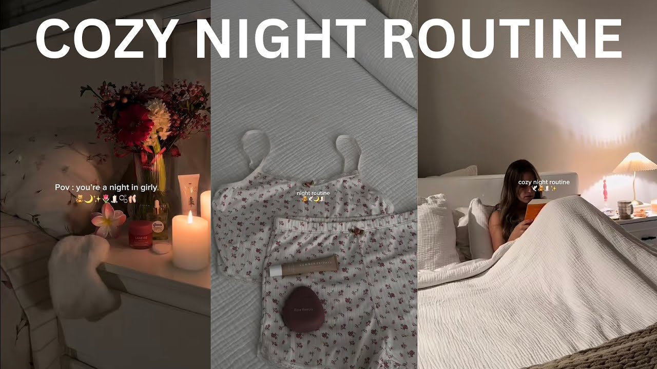 Night Routine & Self Care 🫧🌙 | TikTok compilation