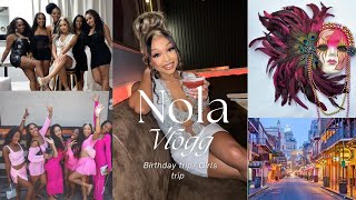 BIRTHDAY TRIP | TRAVEL WITH ME TO NEW ORLEANS | GIRLS TRIP | BOURBON ST | BRUNCH | SWAMP TOUR