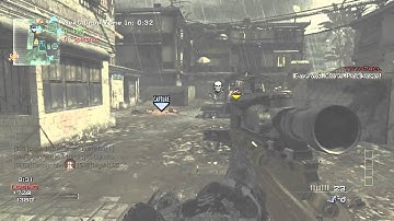 MW3 - Dropzone Triple Kill On Bootleg
