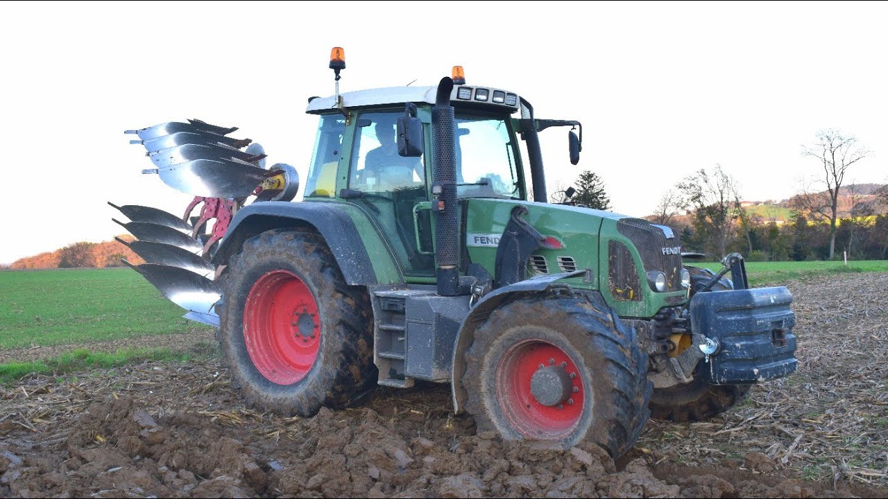 Pflügen mit Fendt 716 Vario | *Sound* | Traktor Action