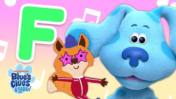 The Letter "F" Alphabet Song With Blue 🎵 | ABC Song |  Blue's Clues & You