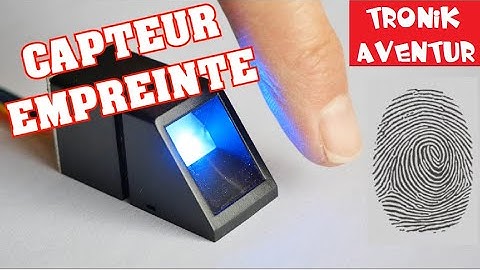 TRONIK AVENTUR 281 - FINGERPRINT - CAPTEUR EMPREINTE DIGITALE