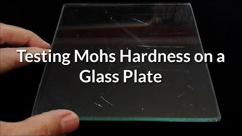 M04-How to Use a Glass Plate to Determine Hardness for Mineral Identification