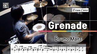 Grenade - Bruno Mars (드럼악보_취미Drum Cover_소풍)