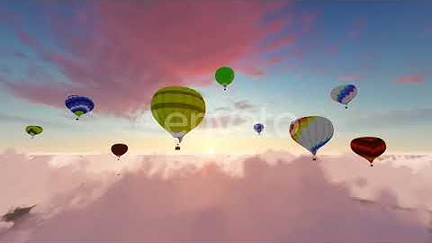 Hot Air Balloons  - After Effects Templates Project Files [Video Hive]