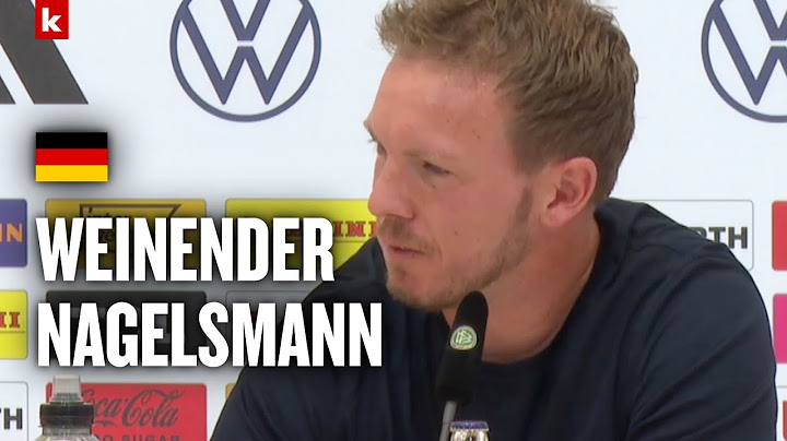 Julian Nagelsmann kommen nach EM-Aus mitten in der PK die Tränen | Deutschland - Spanien 1:2